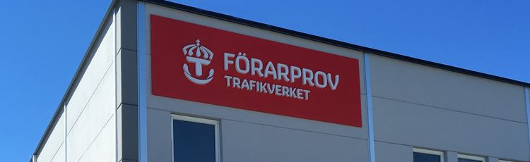 The Trafikverket Förarprov logotype.
