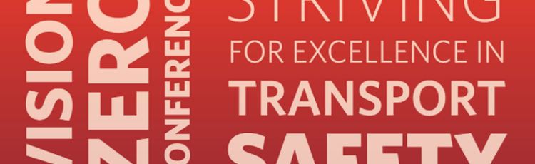 Text "Vision Zero Conference Striving For Excellence in Transport Safety"