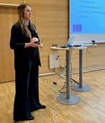 Madelen&eacute; Sandbom, Flaggskeppledare f&ouml;r Rail4EARTH p&aring; Trafikverket.