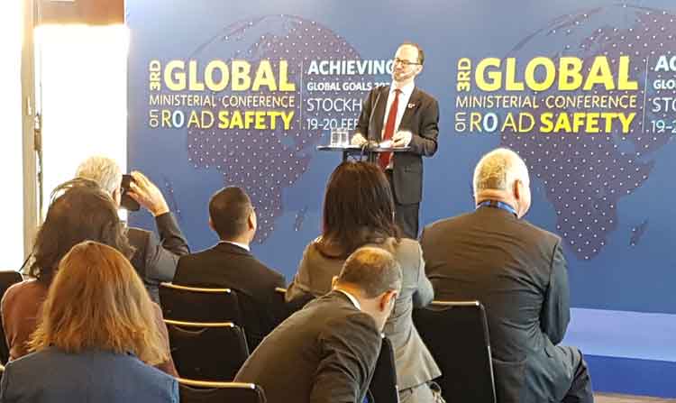 Tomas Eneroth, Swedish minister for Infrastructure.