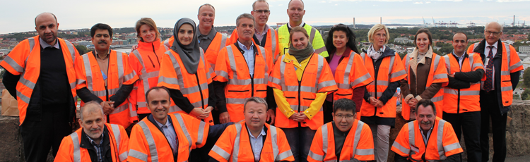 Participants from the international course
