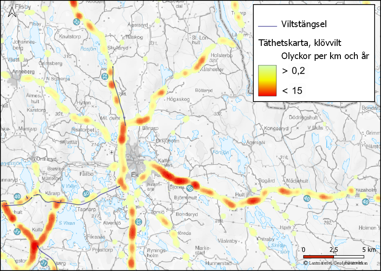 exempel på täthetskarta