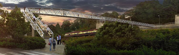 Illustration of Malmsjögatan. Illustration: Metro Arkitekter