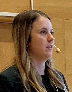 Madelene Sandbom, Flaggskeppsledare f&ouml;r FP4 Rail4EARTH i Trafikverket.