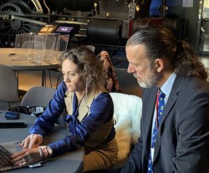 Christian Dalin och Sofia Byhlinder