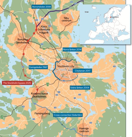 Map Stockholm